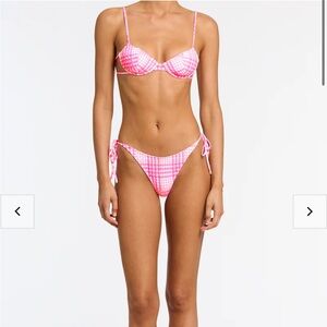 JARA - PETALI PINK BALCONETTE BIKINI NEW WITH TAGS